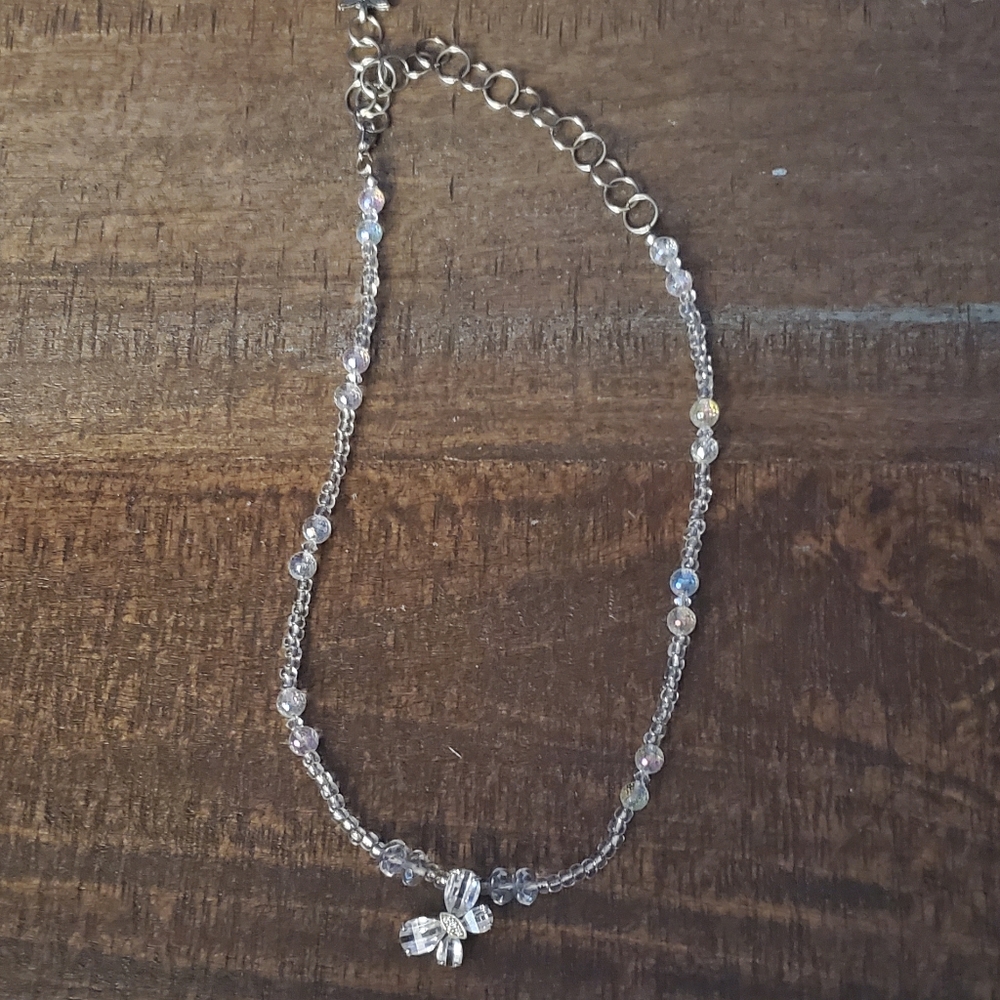 Handmade butterfly necklace